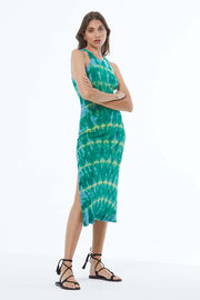 Iggy Rib Midi Dress // Island Green Cuba
