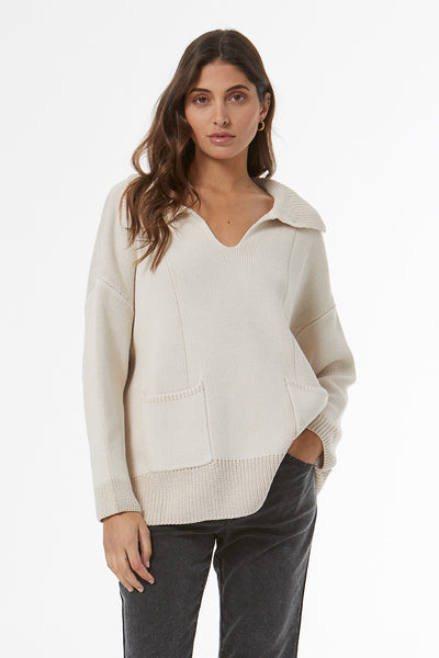 Kendelle Sweater // Sea Salt