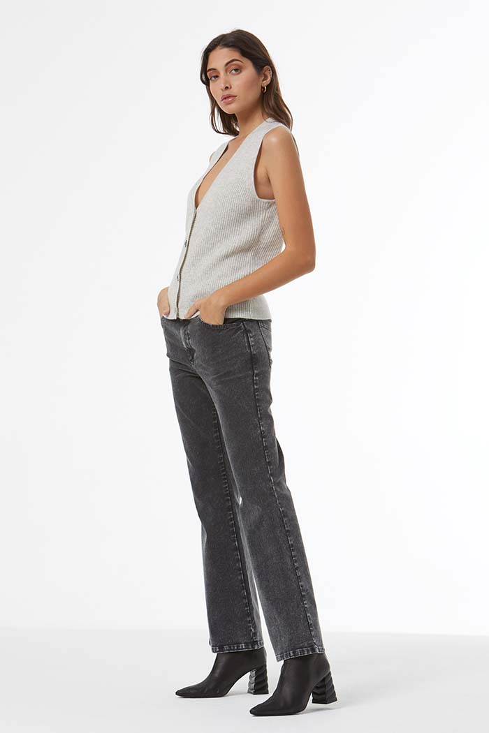 Leah Sweater Vest // Sea Salt Heather Cashmere Blend