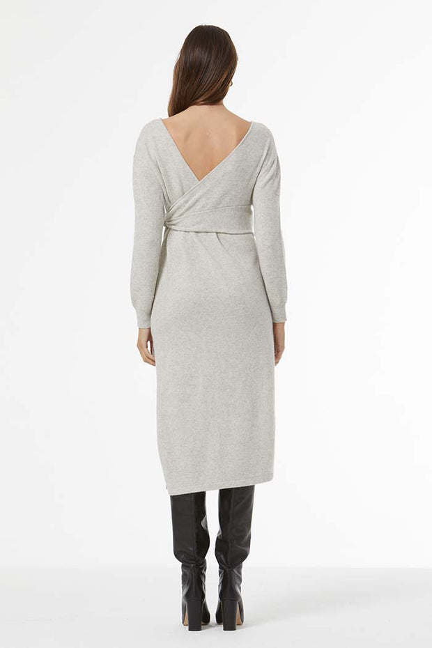 Opal Cashmere Blend Dress // Sea Salt Heather