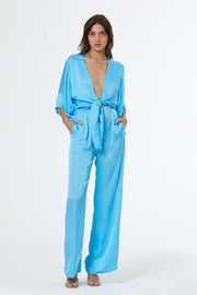 Breezy Jumpsuit // Blue Lagoon