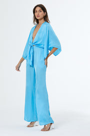 Breezy Jumpsuit // Blue Lagoon