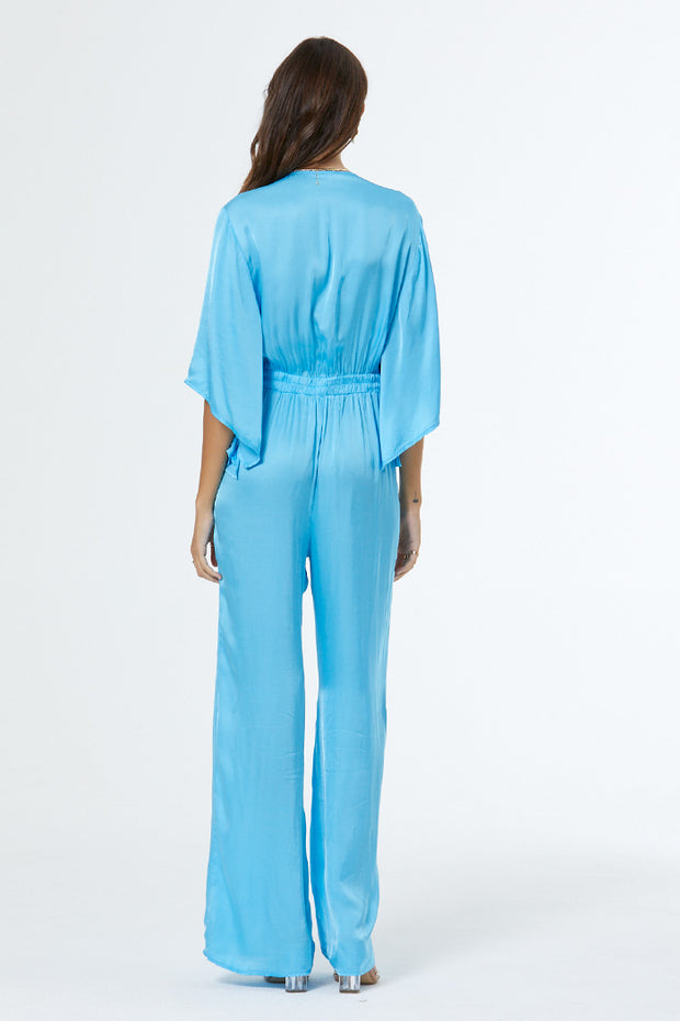 Breezy Jumpsuit // Blue Lagoon