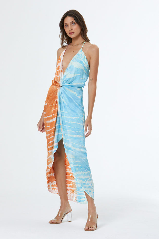 Siren Slip Dress // Blue Lagoon Reef Wash