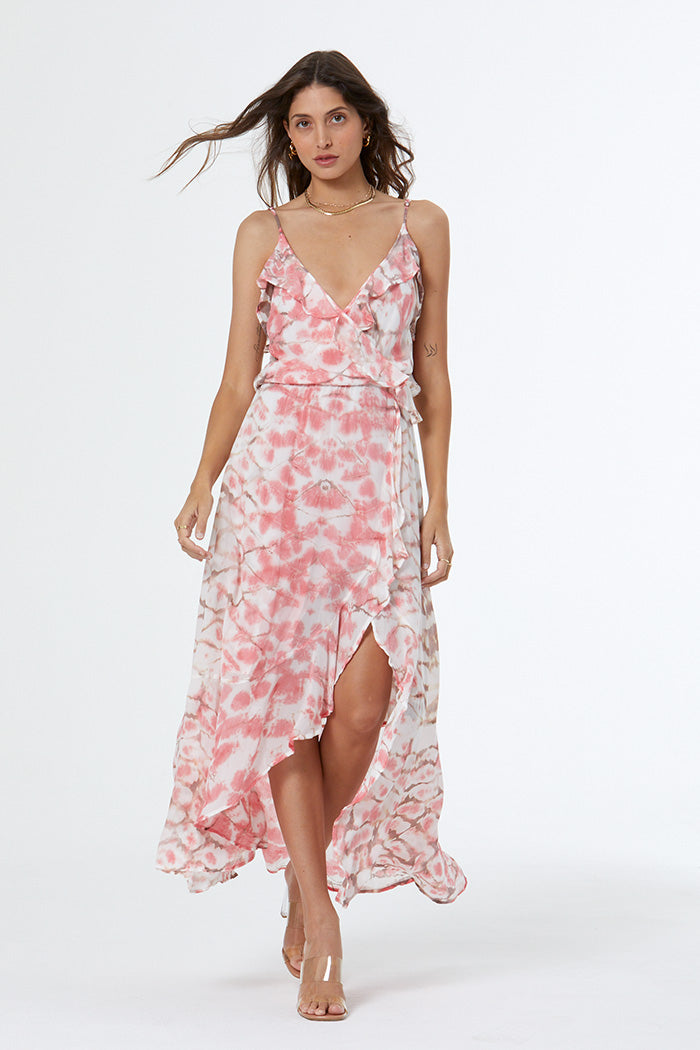 Katelyn Dress // Coral Crush Boa Wash