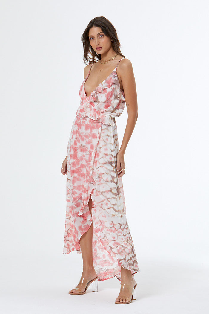 Katelyn Dress // Coral Crush Boa Wash