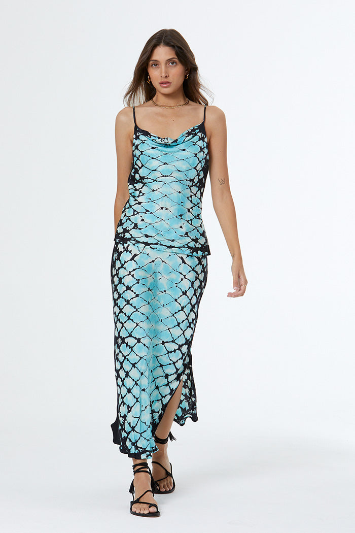 Felicity Skirt // Blue Lagoon Boa Wash