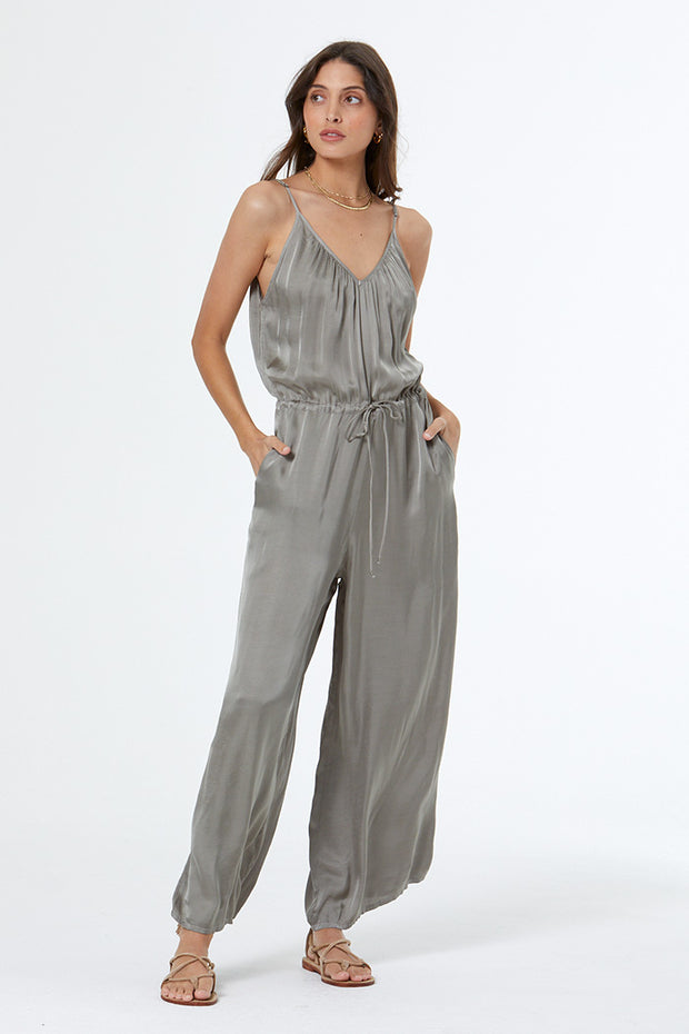 Annabelle Jumpsuit // Seagrass