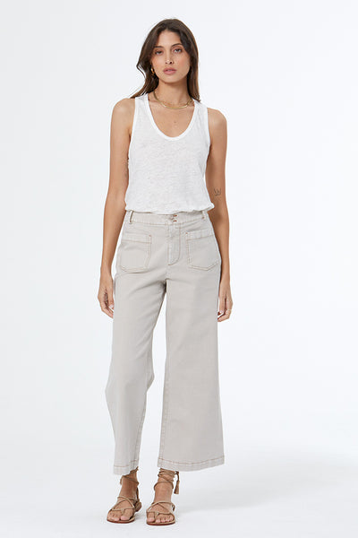 Marlie Crop Pant // Nomad Mineral Wash