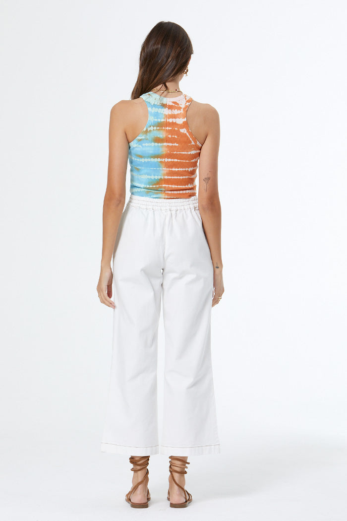 Marlie Crop Pant // Bone