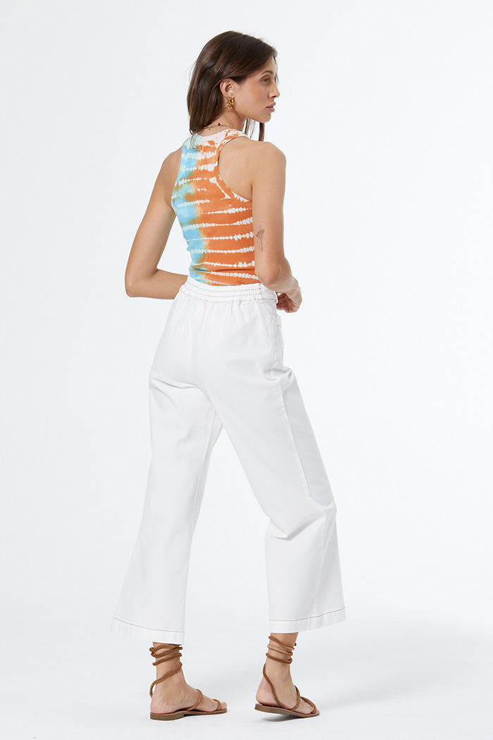 Marlie Crop Pant // Bone