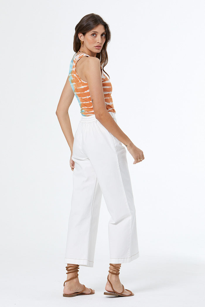 Marlie Crop Pant // Bone