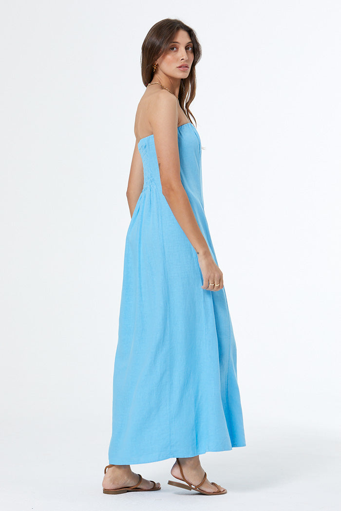 Goldcoast Dress // Blue Lagoon Pigment