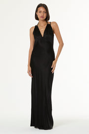 Monica Slip dress // Black