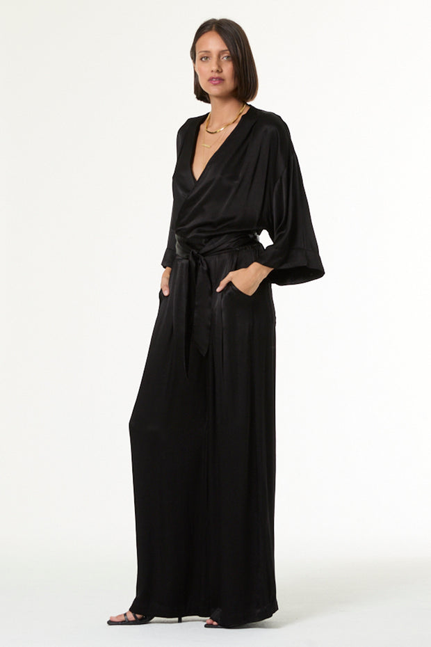 Bina Pleated Pant // Black