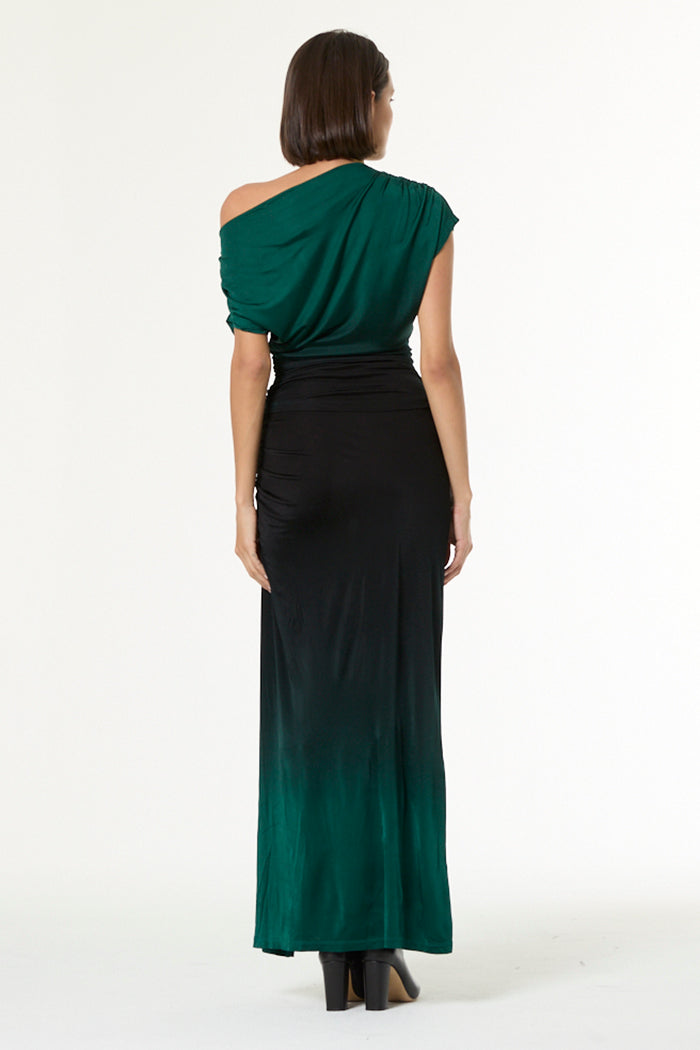 Valenciana Top // Rainforest Black Ombre