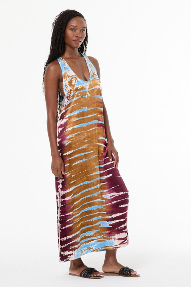 Copal Tank Dress // Pacific Reef Wash