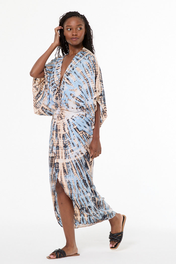 Siren Maxi // Cyan Nexus Wash