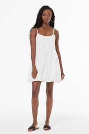 Bulle Eyelet Dress // Bone