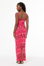 Tonya Maxi Dress // Red Libra Wash