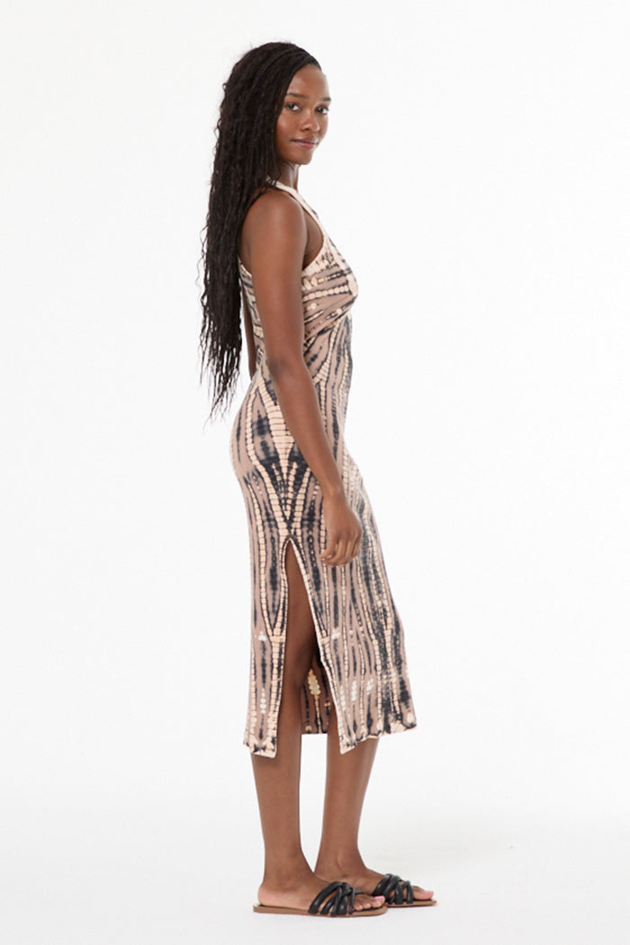 Iggy Rib Midi Dress // Shiitake Nexus Wash