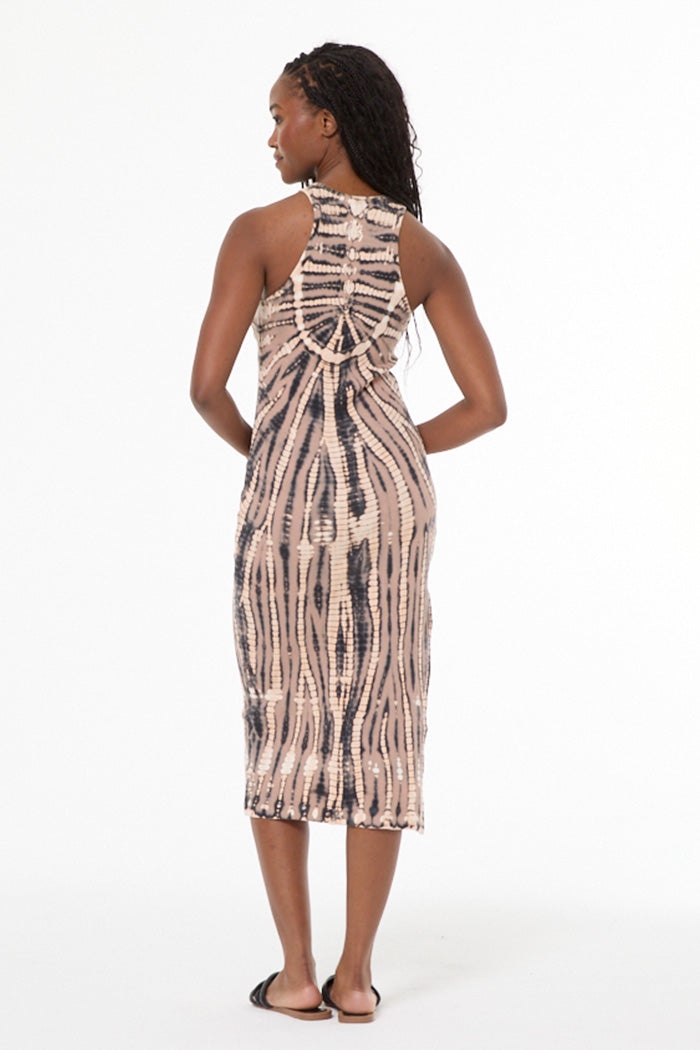 Iggy Rib Midi Dress // Shiitake Nexus Wash