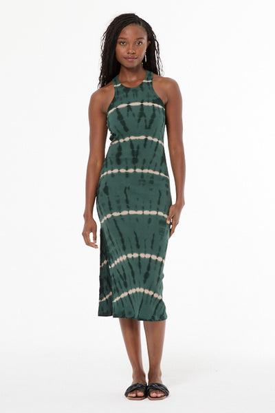 Iggy Rib Midi Dress // Marine Cuba Wash