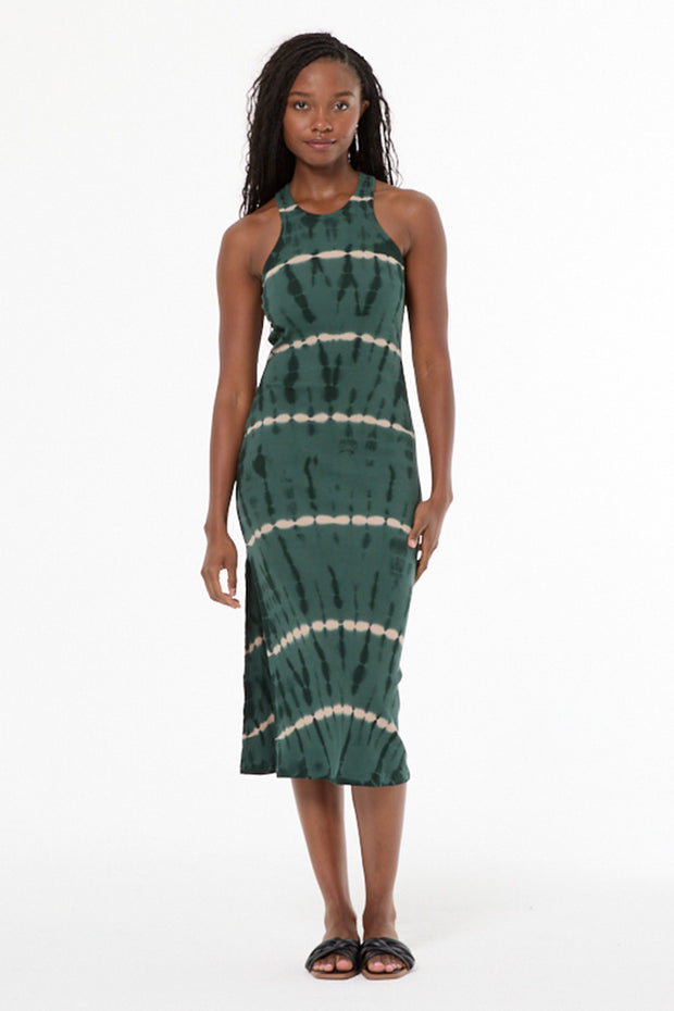 Iggy Rib Midi Dress // Marine Cuba Wash