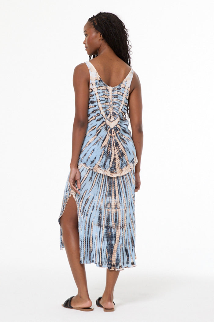 Felicity Skirt // Cyan Nexus Wash