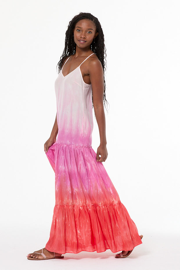 Alani Voile Dress // Electric Brushed Ombre