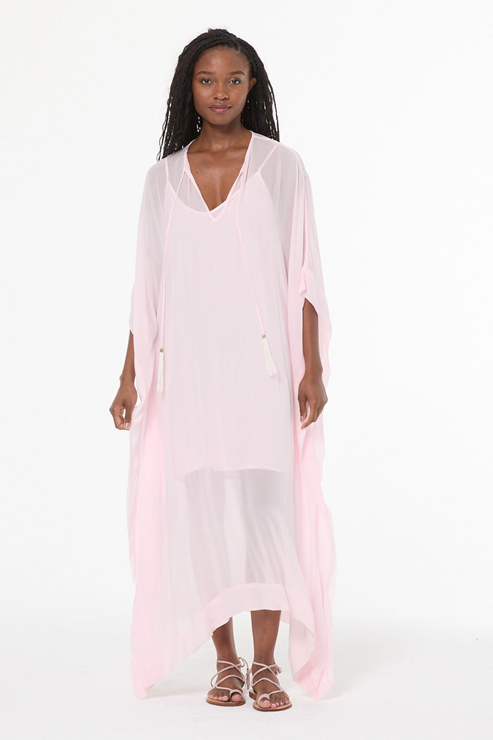 Domina Kaftan // Pale Pink
