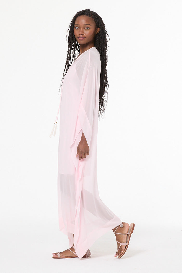 Domina Kaftan // Pale Pink