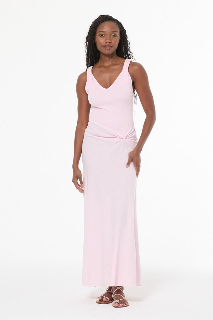 young broke and fabulous maxi dress Women's Amina Maxi Dress in Pale Pink by YFB
