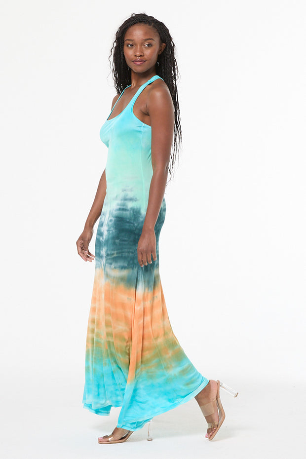 Wander Dress // Jelly Mint Watercolor Wash