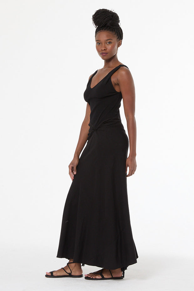 Amina Maxi Dress // Black Pigment