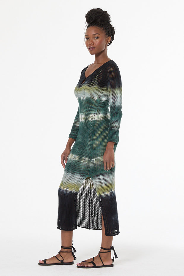 Sonora Crochet Dress // Rainforest Terra Wash