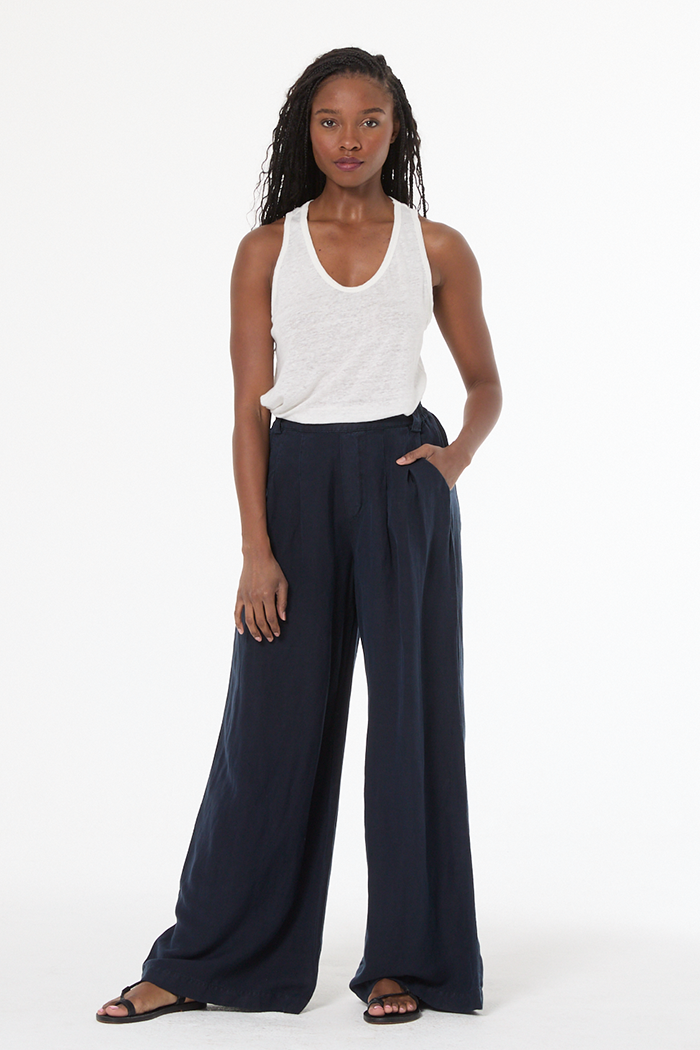 Bina Pleated Pant // Night Sky Pigment