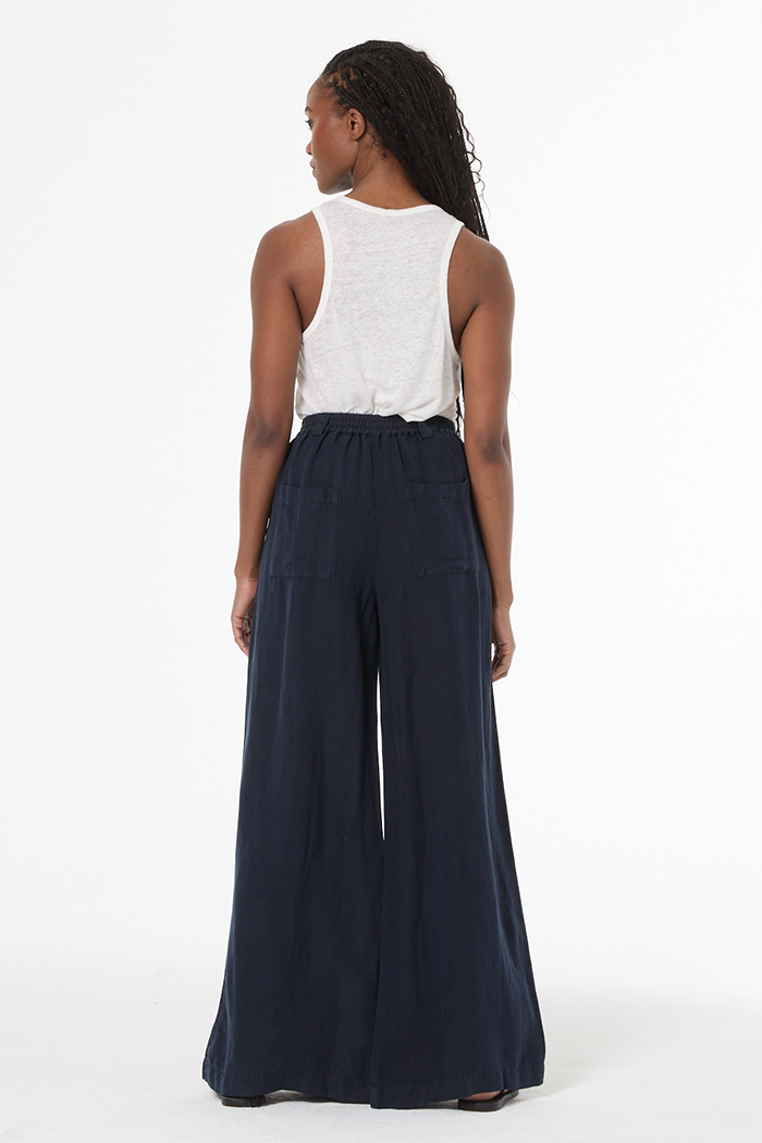 Bina Pleated Pant // Night Sky Pigment