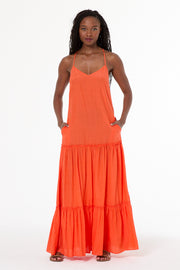 Alani Voile Dress // Lava