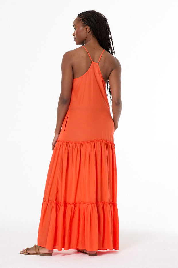 Alani Voile Dress // Lava