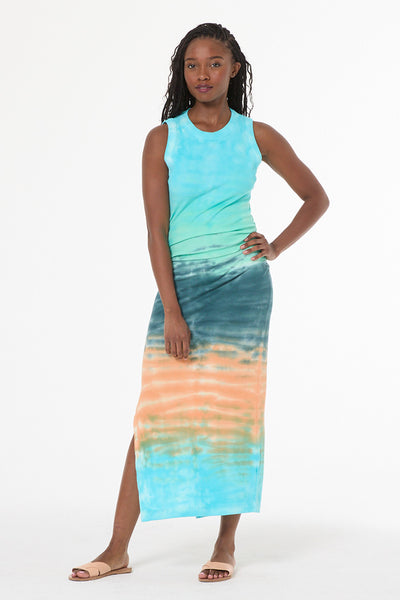 Tamara Dress // Jelly Mint Watercolor Wash