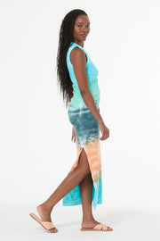Tamara Dress // Jelly Mint Watercolor Wash