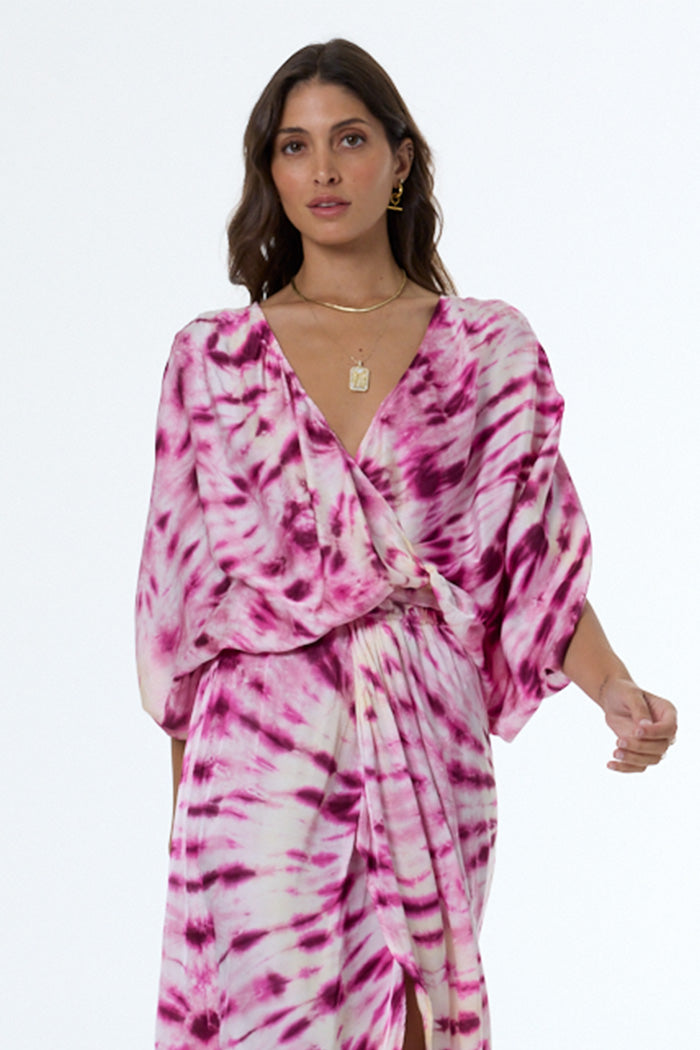 Lysa Top // Electric Fuchsia Lilly Wash – Young Fabulous & Broke