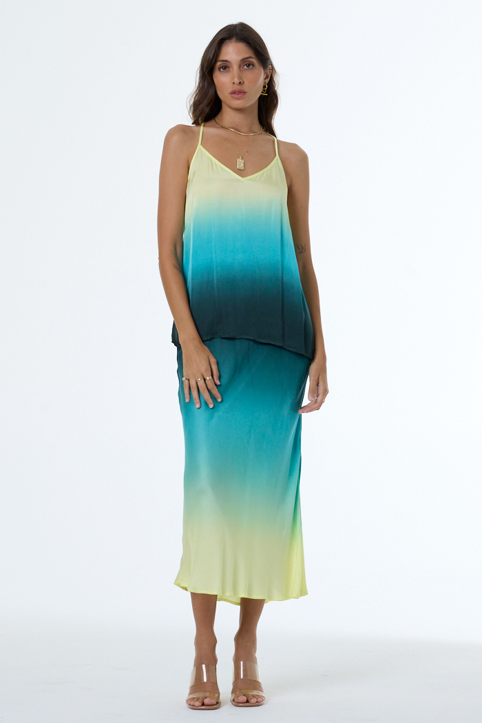 Mi Amor Top // Celestial Yellow Ombre