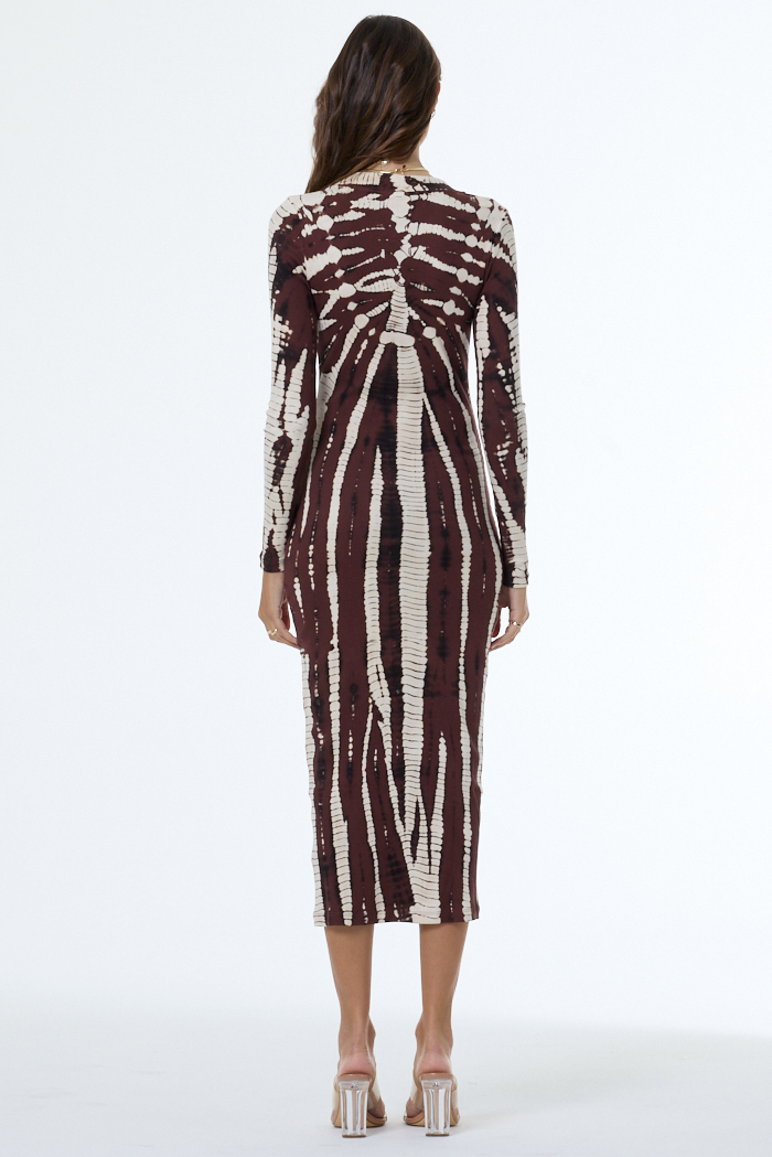 Dax Midi Dress // Sepia Nexus Wash