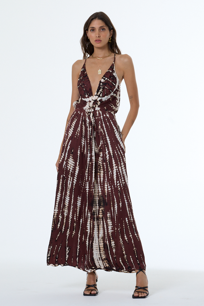 Shayna Maxi Dress // Sepia Nexus Wash