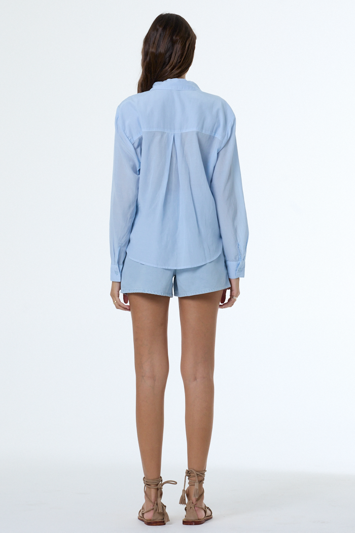 Traveler Top // Blue Aura