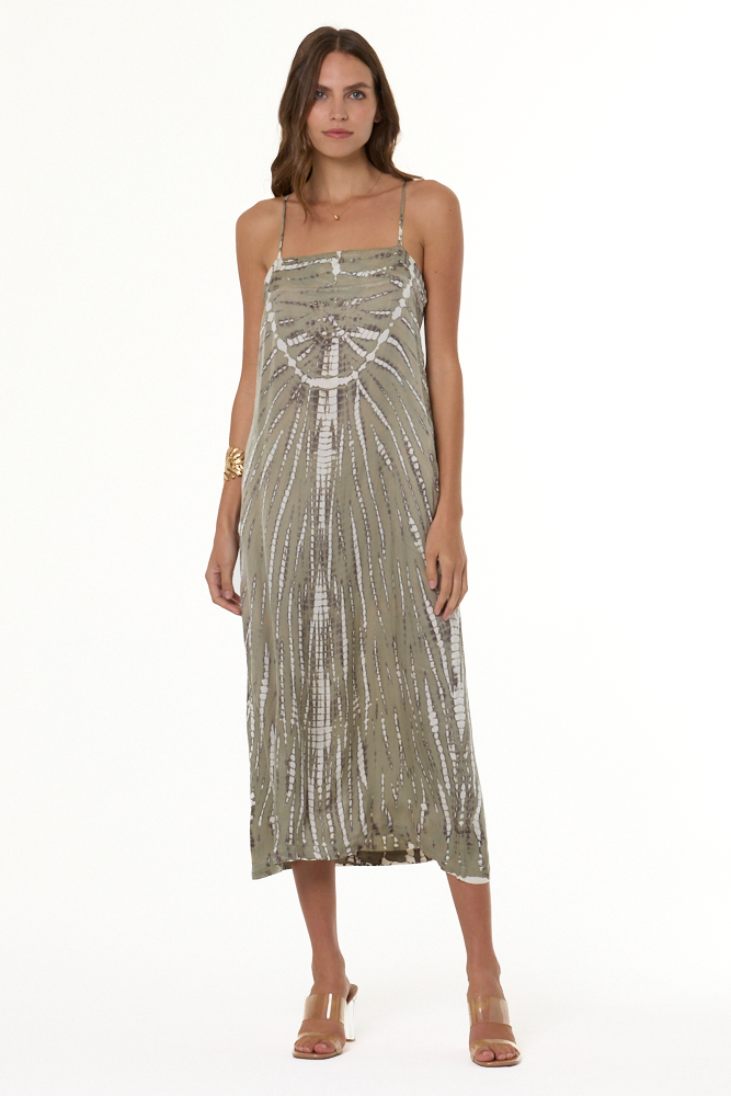 Kahana Slip Dress // Desert Sage Nexus Wash
