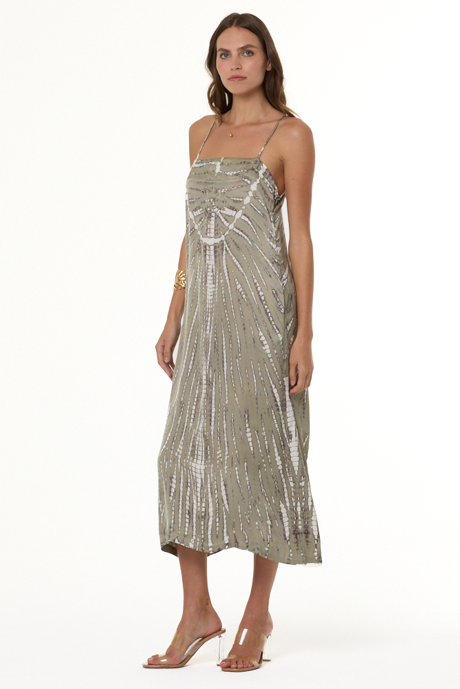 Kahana Slip Dress // Desert Sage Nexus Wash