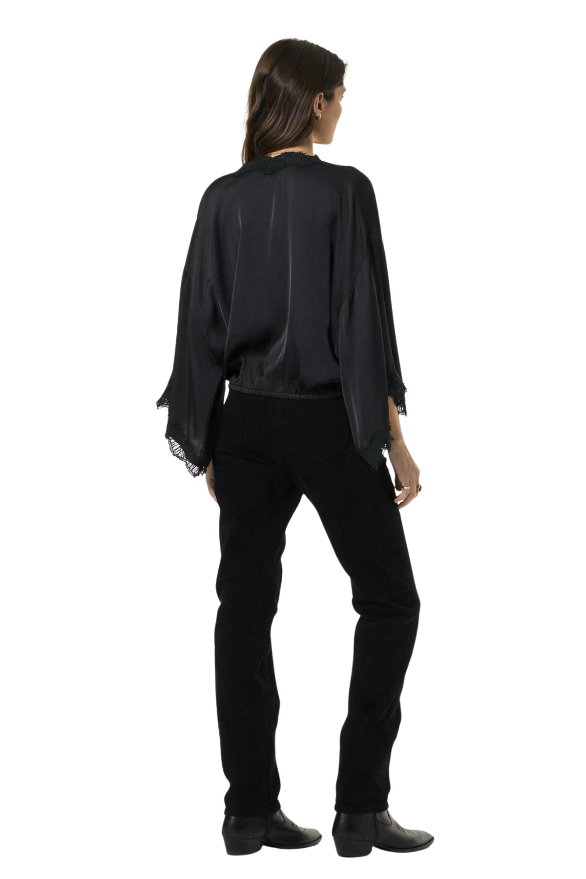 Tia Lace Top // Black